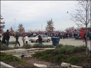 <image: The crowd at the WonderGirl 5K>