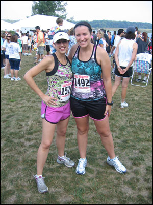 Kim and Erin at Rally for Autism 5K