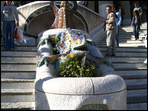 Lizard at Park Güell