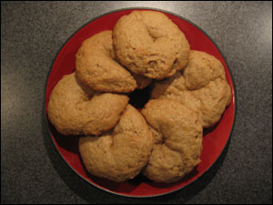 image:Plate of banana donuts