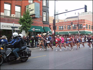 <image: 2009 Chicago Marathon>