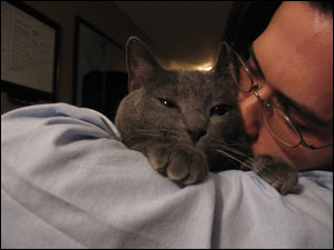 <image:Steven and the furbaby;