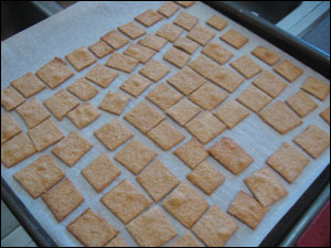 Homemade Wheat Thins