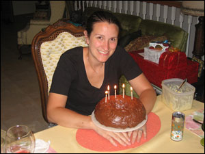 Kim's 25th Birthday Cake