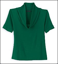 <image: New York and Company Cowl Neck Top>