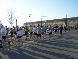 image: Beginning of the Half Marathon